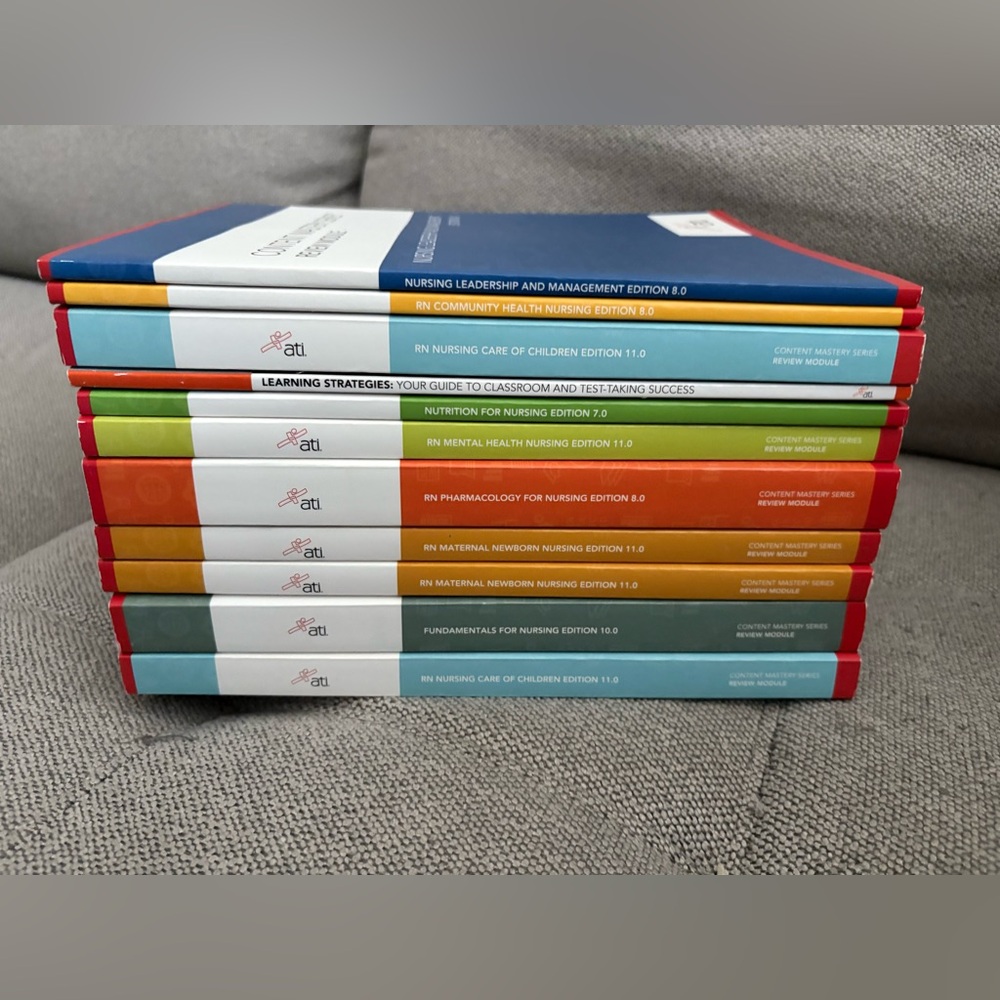 New ATI Content Mastery Series Review Model Books